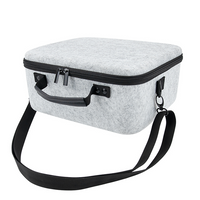 Dustproof Large Capacity Felt Video Game Player Carrying Cases For Nintendo Switch Oled
