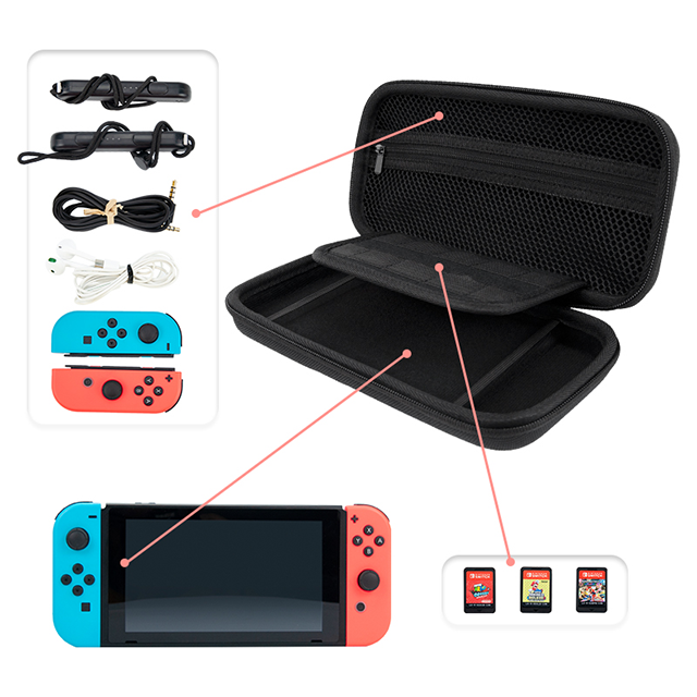 Travel Storage Video Game Player EVA Case For Nintendo Switch Oled