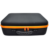 Custom eva molded thermoform zipper hard shell protective case bag travel hard carry eva tool case zipper portable box